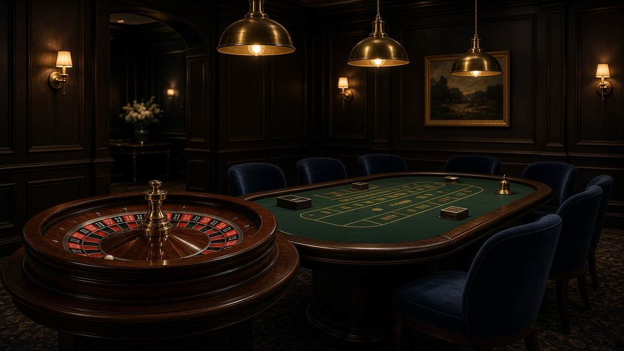 The Felt Room roulette and baccarat salon